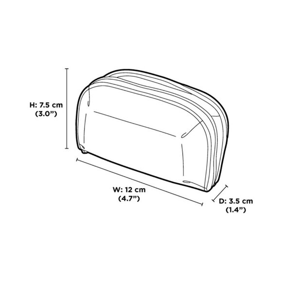 NIB Alpaka HUB Zip Pocket Wallet Pouch Blue | Axoflux 300D - Picture 6 of 6